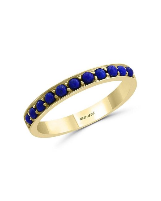 Effy Blue 14k Yellow Gold & Lapis Lazuli Ring