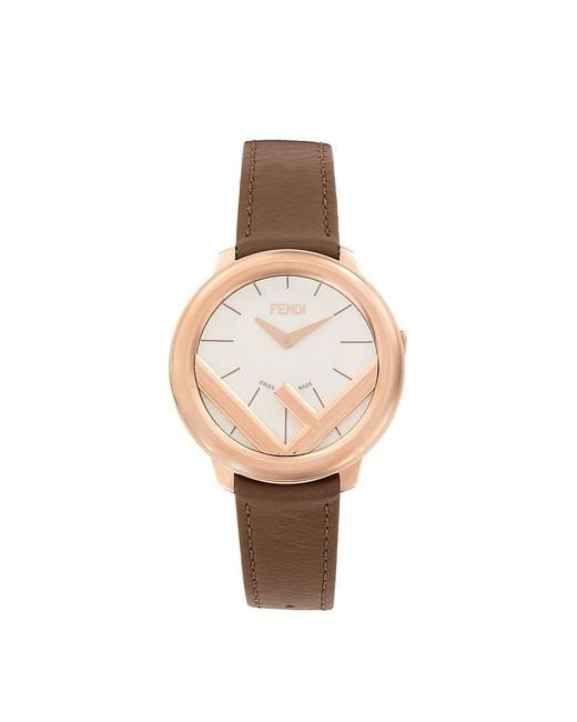 ★在庫確認★ FENDI Run Away Rose Gold tone Bracelet Watch Fendi Womens Watches | Direct Luxury