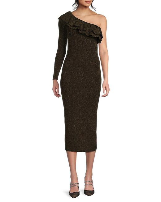 green emerald velvet dress Milly Erin Sleeveless Brocade Mini Dress main image 1