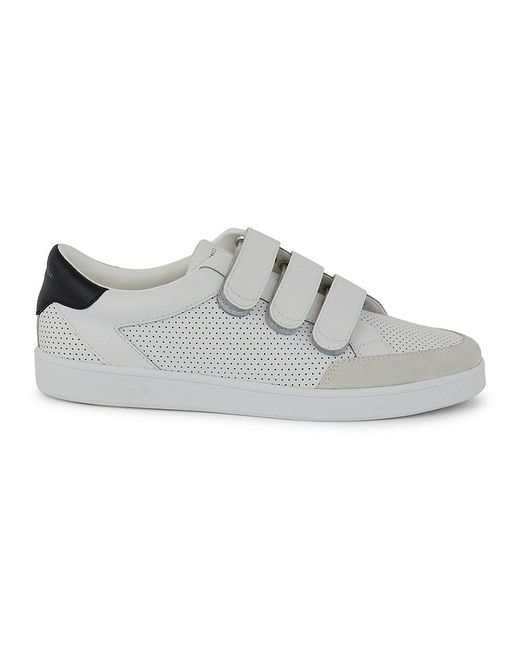 Rebecca Minkoff Perforated Leather Sneakers in White Lyst