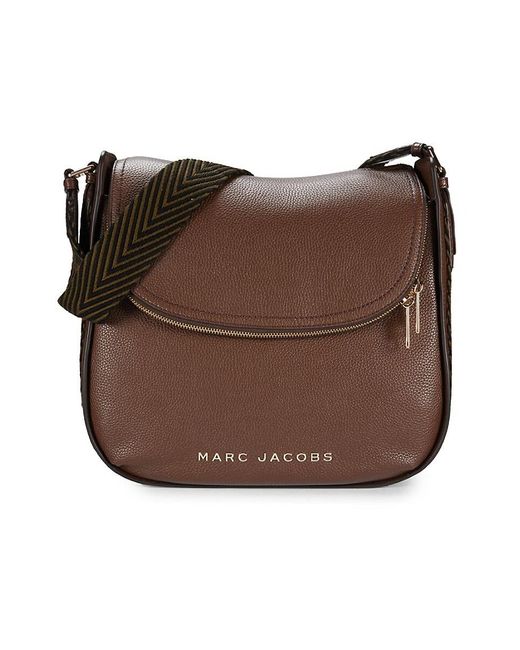 Marc Jacobs Brown Leather Shoulder Hobo Bag
