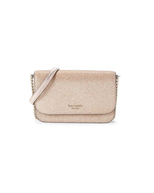 Kate Spade Glitter Crossbody Bag in Natural Lyst UK