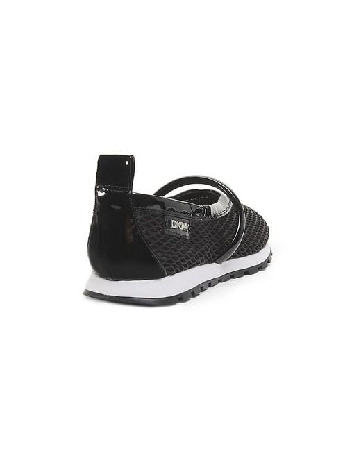 DKNY Black Dalhart Knit Ballet Flats