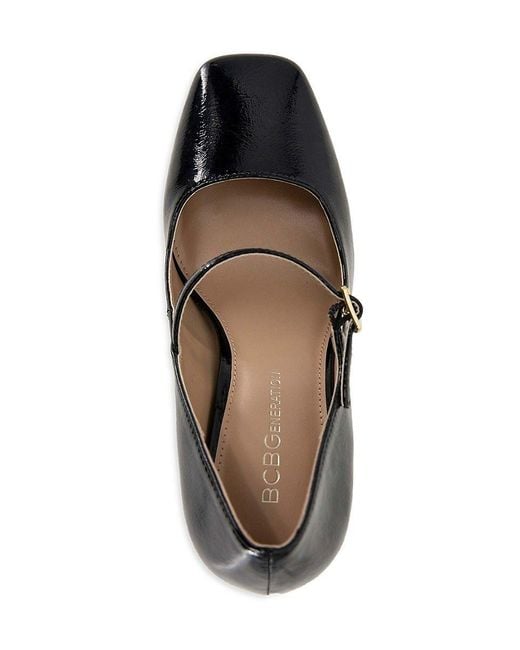 BCBGeneration Dannie Block Heel Mary Jane Pumps in Black Lyst