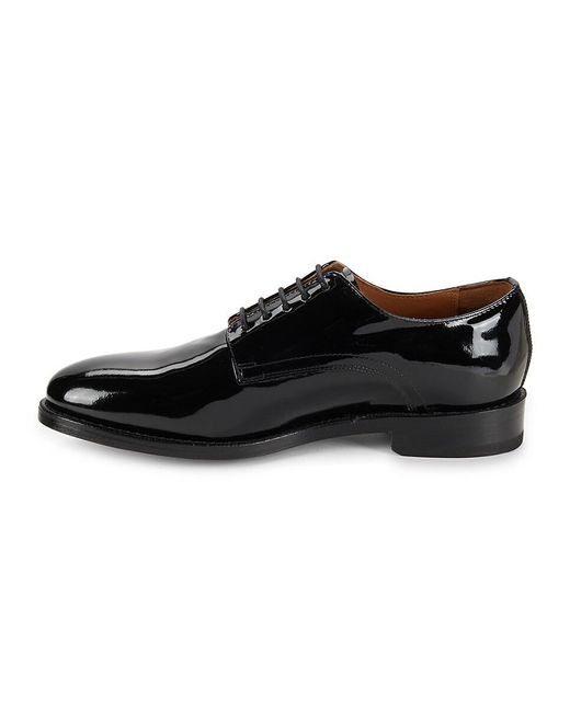 Allen Edmonds Black Henry Leather Derby Shoes for men