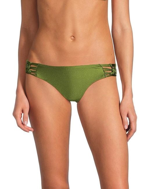 Becca Green Side Knot Bikini Bottom