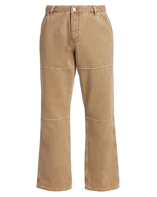 FRAME Natural Canvas Workwear Pants for men