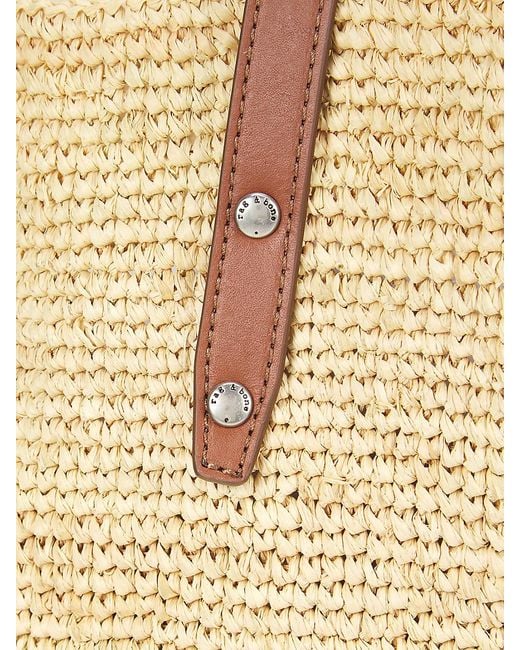 Rag & Bone Natural Daily Ingrid Raffia Tote Bag