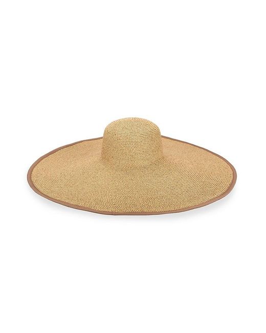 San Diego Hat Natural Woven Floppy Hat