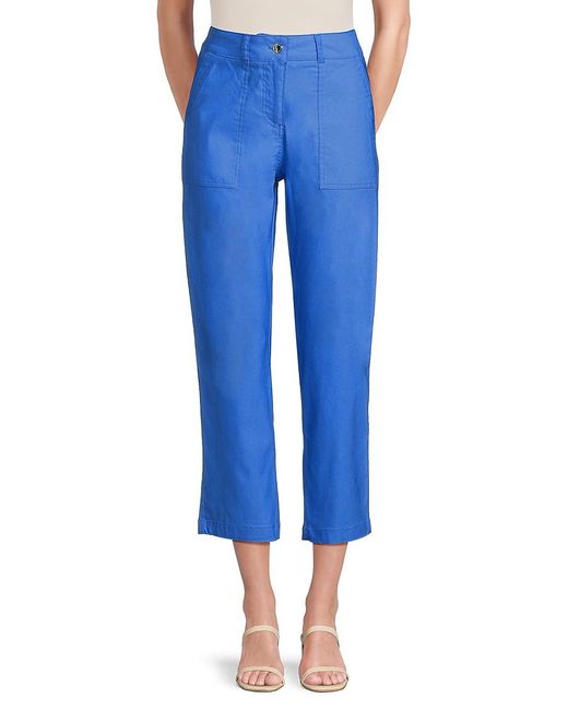 Nanette Lepore Blue Solid Pants
