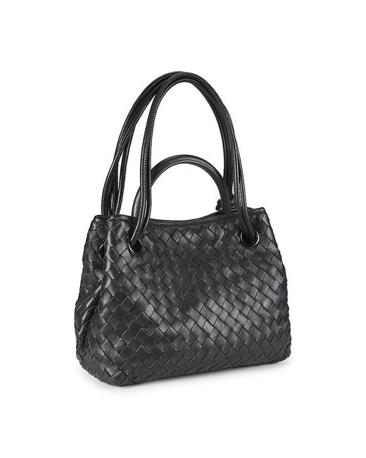 Walter Baker Purple Mini Hazel Leather Tote