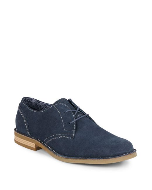penguin oxford shoes original penguin waylon suede oxfords in blue for lyst penguin oxford shoes original penguin waylon suede oxfords in blue for lyst