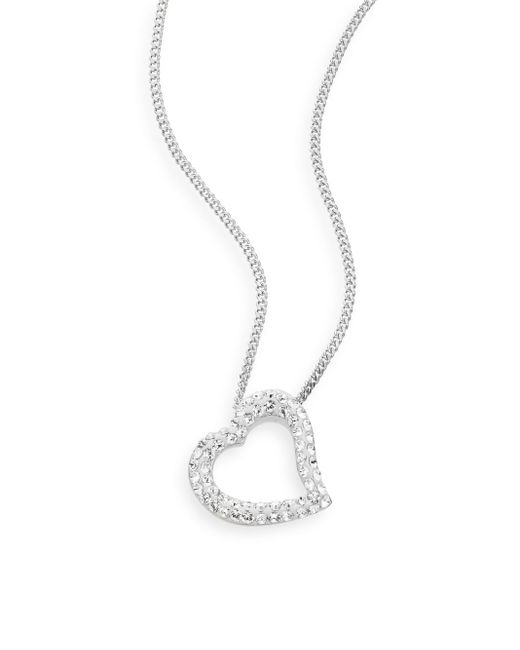 Swarovski Mozart Crystal Heart Pendant Necklace in Metallic | Lyst