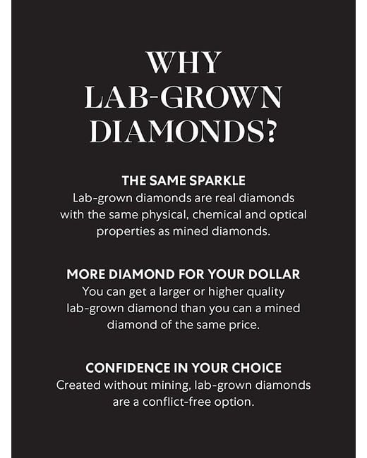 Effy White 14K & 0.97 Tcw Lab-Grown Diamond Half Hoop Earrings