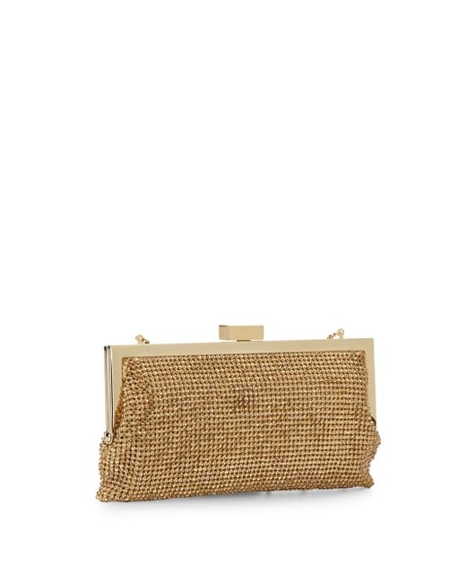 Badgley Mischka Maclaine Clutch badgley mischka saffron mesh clutch in metallic lyst Badgley Mischka Maclaine Clutch badgley mischka saffron mesh clutch in metallic lyst