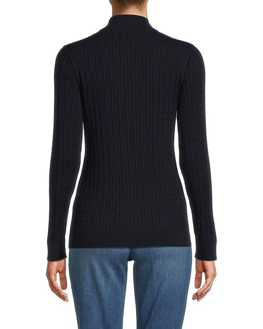 Tommy hilfiger sale half zip sweater