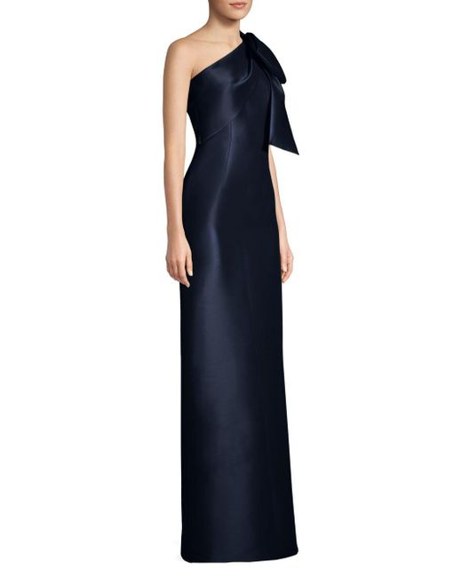 Sachin & Babi Bonnie One-shoulder Gown in Blue | Lyst