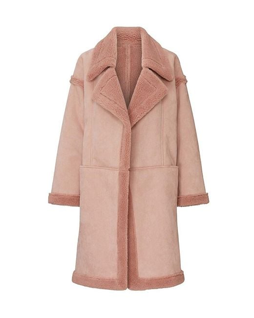 Minkpink shearling best sale coat