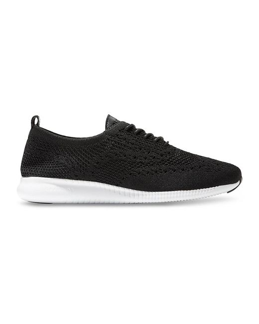 Cole Haan Black Zerogrand Oxford Sneakers