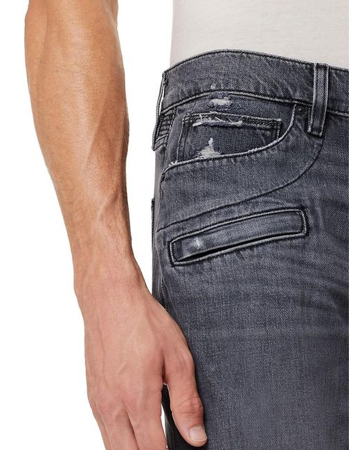 Hudson Blue Blinder Skinny Whiskered Jeans for men