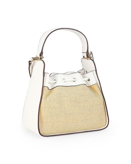 Karl Lagerfeld Natural Sables Top Handle Bag