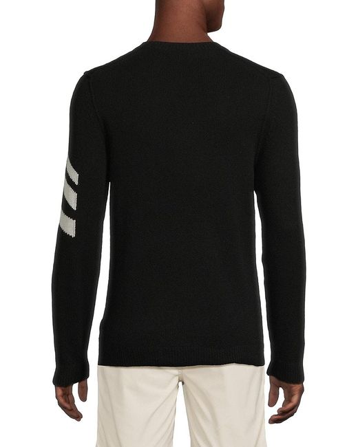 Zadig & Voltaire Gray Kennedy C Arrow Rib-knit Cashmere Sweater for men