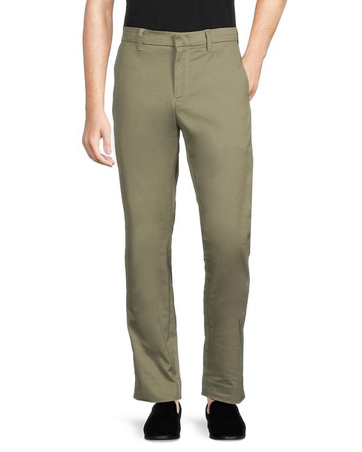 Vince Green Solid Pants for men
