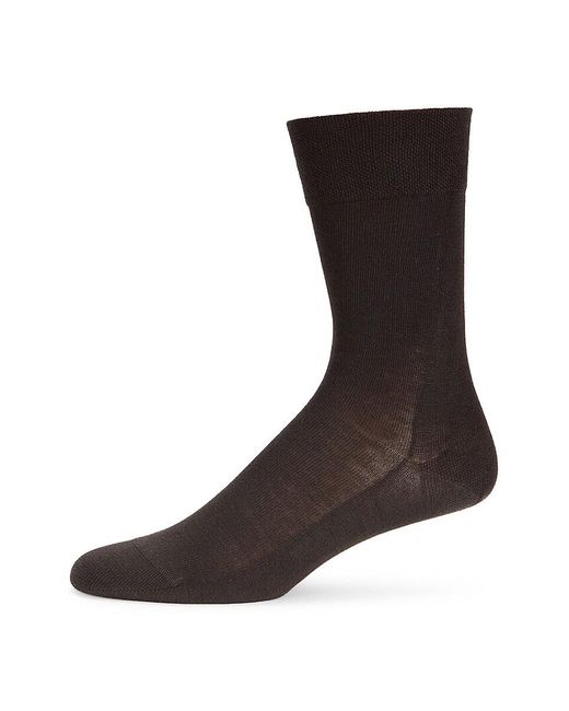 Falke Black Sensitive London Dress Socks for men