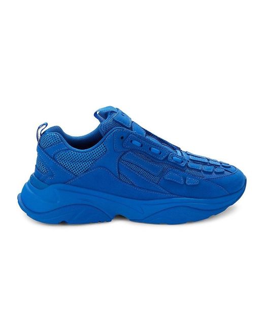 Amiri Textured Mesh Sneakers in Blue for Men | Lyst