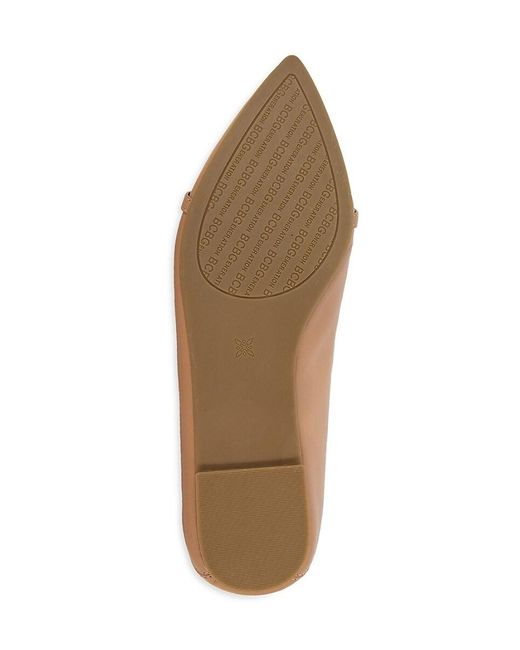 BCBGeneration Kori Bit Ballet Flats in White Lyst UK
