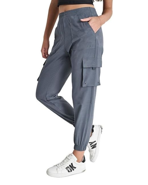 DKNY Blue Camo Print Joggers