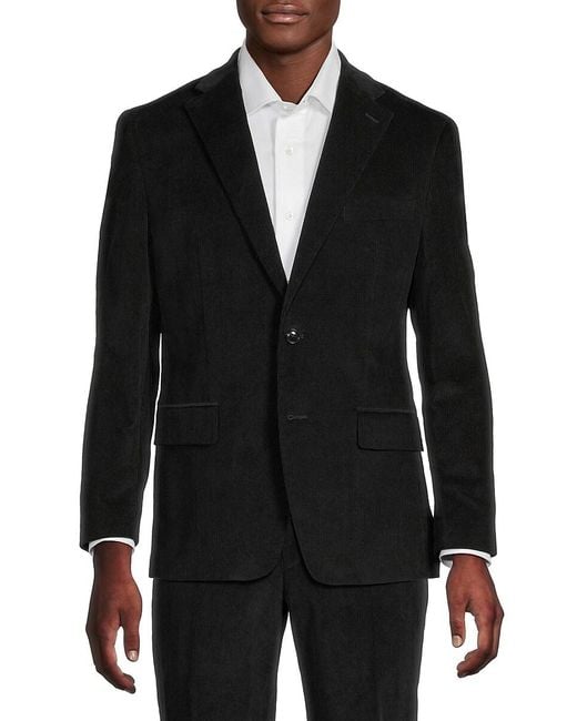 Tommy Hilfiger Black Regular Fit Blazer for men