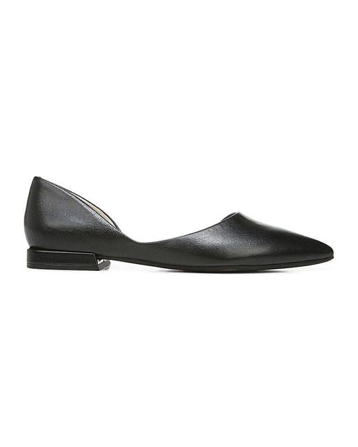 franco sarto hazeline leather pointed toe flat