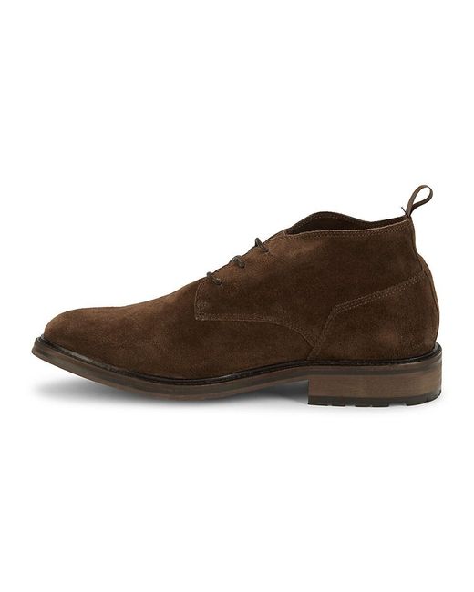 Bruno Magli Clemente Suede Chukka Boots in Brown Lyst Canada