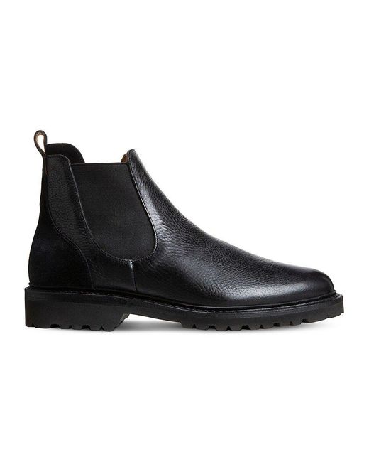 Allen Edmonds Discovery Leather Chelsea Boots in Black for Men | Lyst