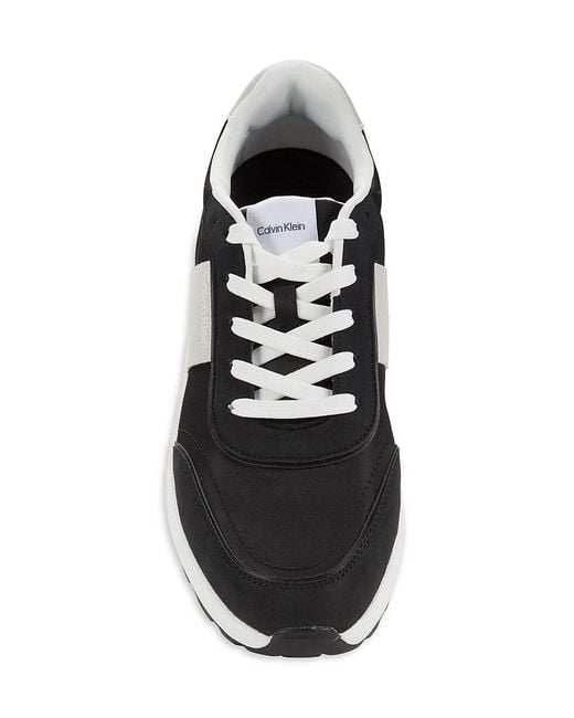 Calvin Klein Green 40Mm Bryen Platform Low-Top Sneakers for men