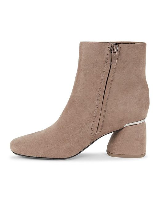 DKNY Brown Caleena Ankle Boots