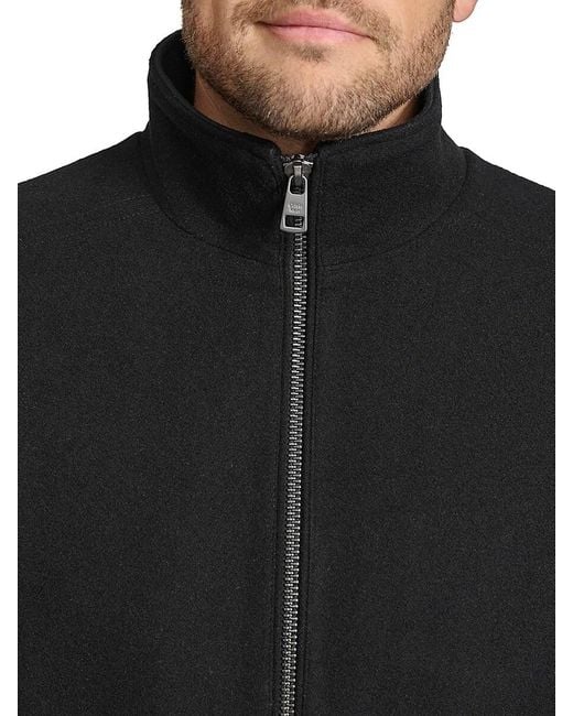 Calvin Klein Gray Wool-Blend Jacket for men