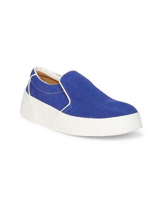 J.W. Anderson Natural Canvas Slip-On Sneakers for men