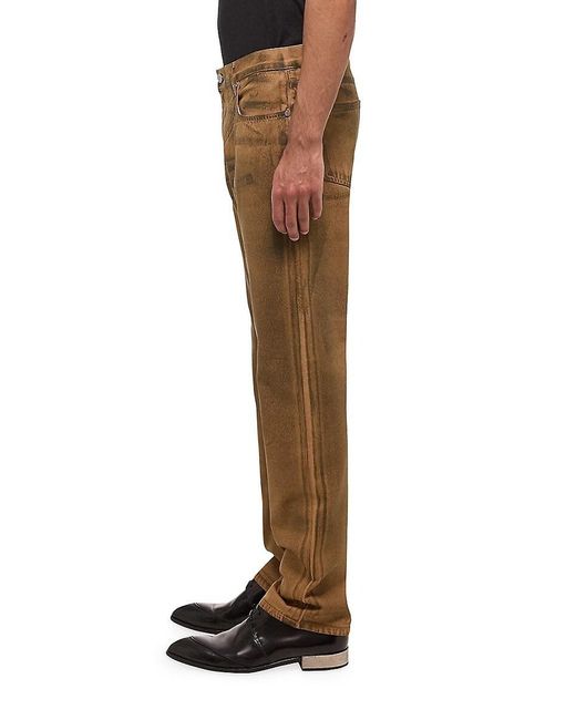 Helmut Lang Natural Worker Straight-Leg Jeans for men
