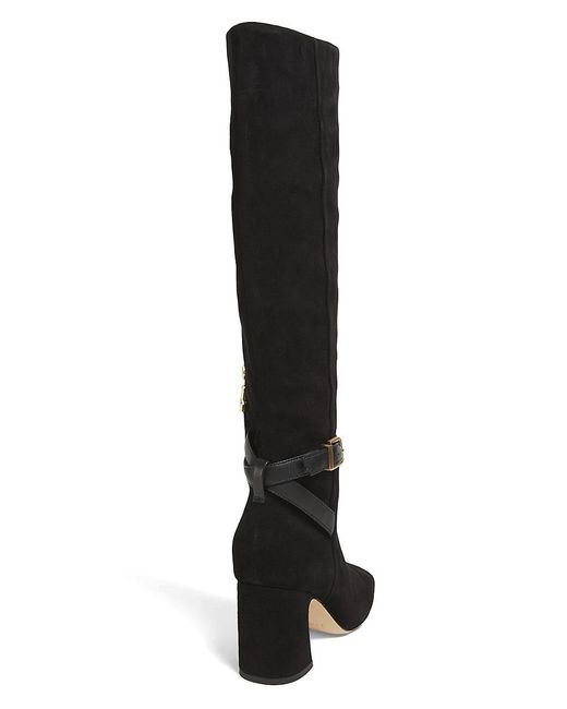 J.McLaughlin Black J. Mclaughlin Gaia 75Mm Suede Knee-High Boots