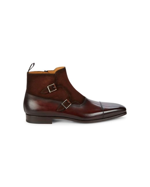 Magnanni raiden store monk strap boot