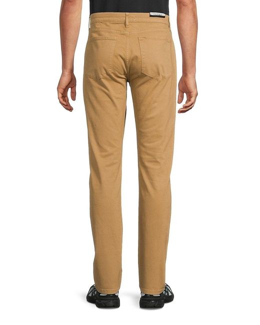 Monfrere Natural Deniro Cotton-Blend Slim Straight Jeans for men