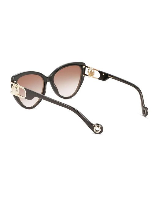 Lanvin Brown Mother & Child 56Mm Cat Eye Sunglasses