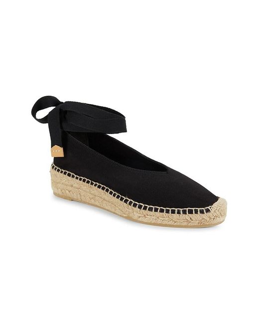 Castaner Black Gea Cap Toe Espadrilles