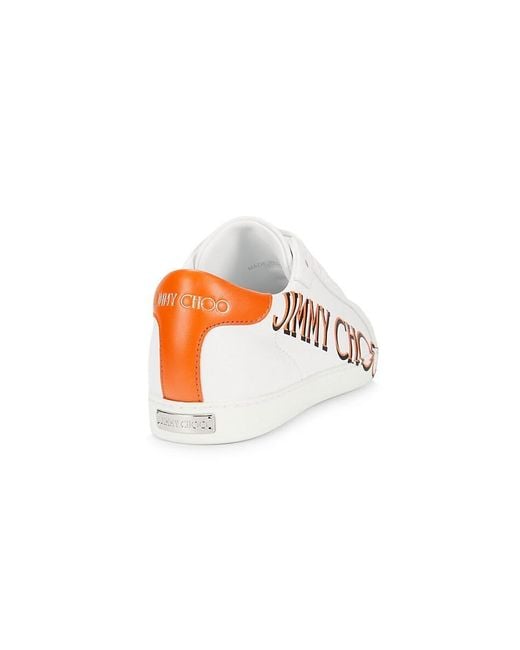 Jimmy★Choo(セールで選べる2色)ロゴ入りTrainers/KAI Jimmy☆Choo(セールで選べる2色)ロゴ入りTrainers/KAI