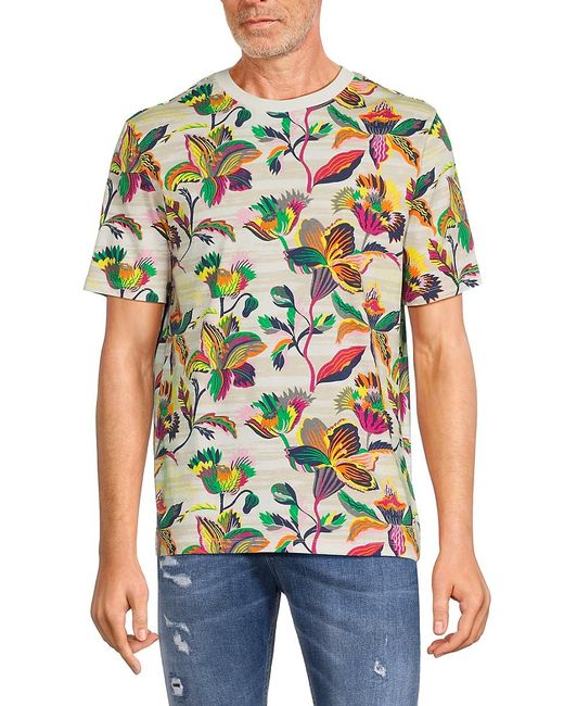 Scotch & Soda Natural Floral Tee for men