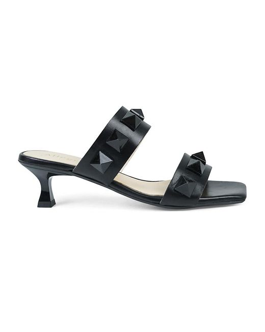 Lena studded online suede sandal