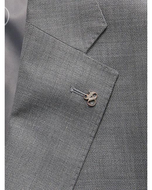 Scotch & Soda Gray Modern Fit Wool Blend Suit for men