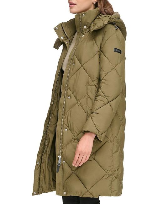 Dkny hooded sales puffer coat